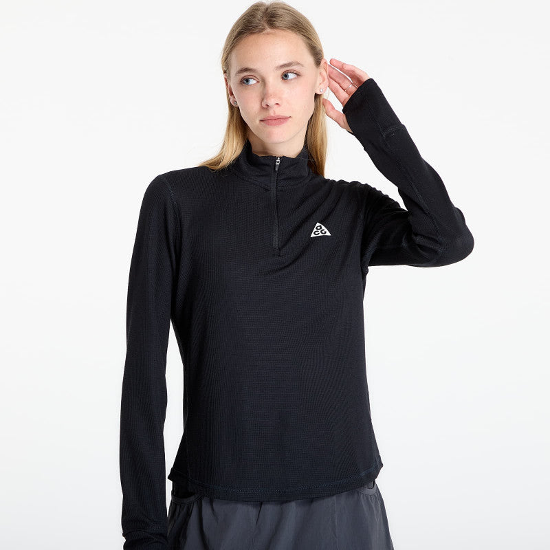Nike ACG Women's Dri-FIT 1/2-Zip Trail Running Top Black/ Black/ Summit White