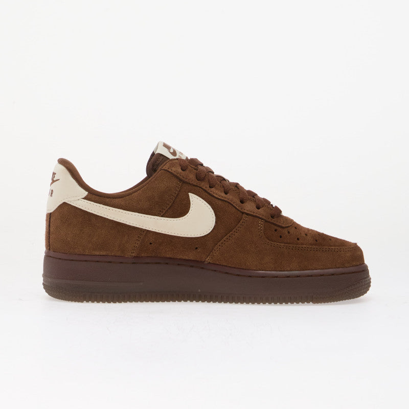 Nike Air Force 1 '07 Suede Cacao Wow/ Soft Pearl-Team Green