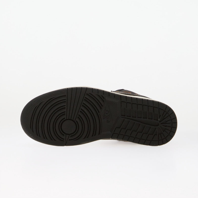 Air Jordan 1 Low SE Black/ Chalk-Velvet Brown