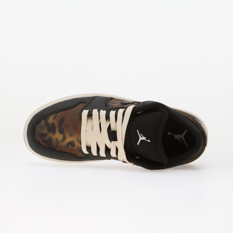 Air Jordan 1 Low SE Black/ Chalk-Velvet Brown