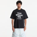 Nike "Your Message Here" T-Shirt Black