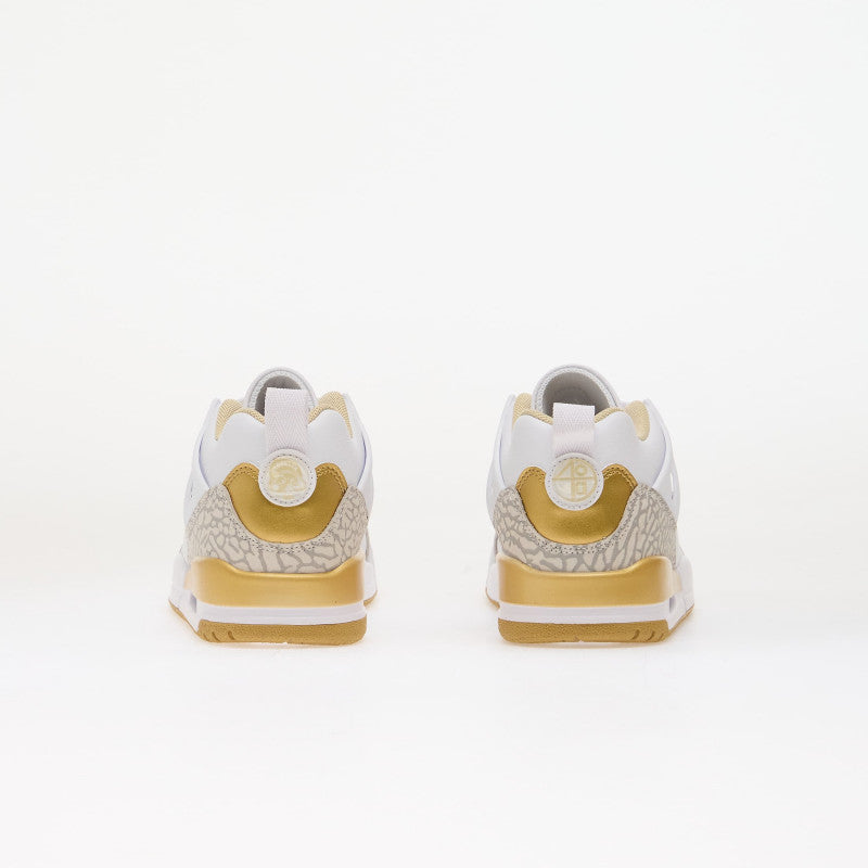 Jordan Spizike Low White/ Metallic Gold-Neutral Grey-Tm Gold