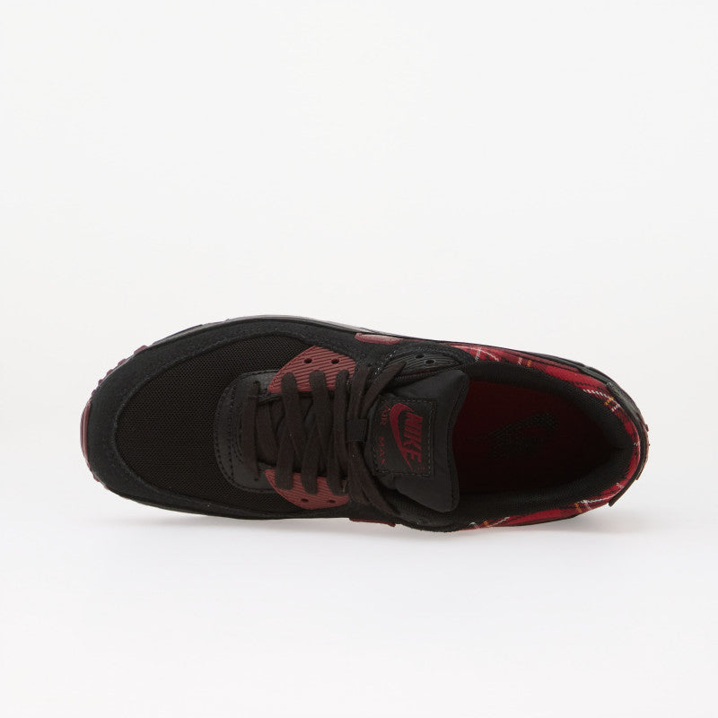 Nike Air Max 90 "Plaid" Black/ Team Red-Tough Red-Yellow Ochre