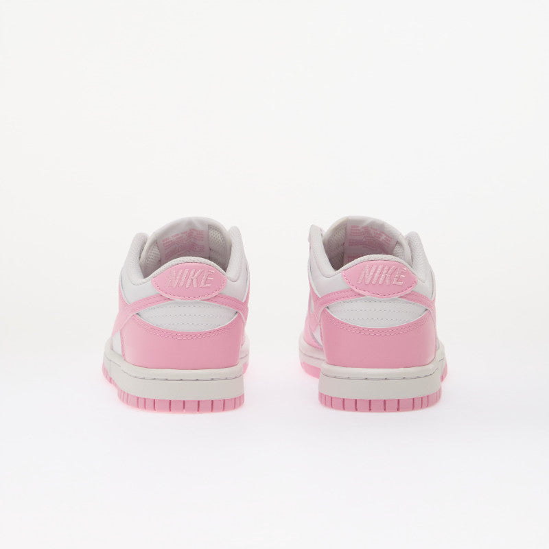 Nike Dunk Low Kids White/ Pink Rise/ White
