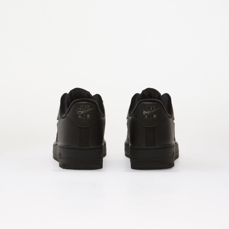 Nike Air Force 1 '07 Black/ Metallic Silver-Wolf Grey