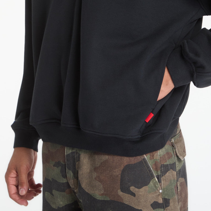 Jordan Flight Fleece Men's 1/4-Zip Top Black