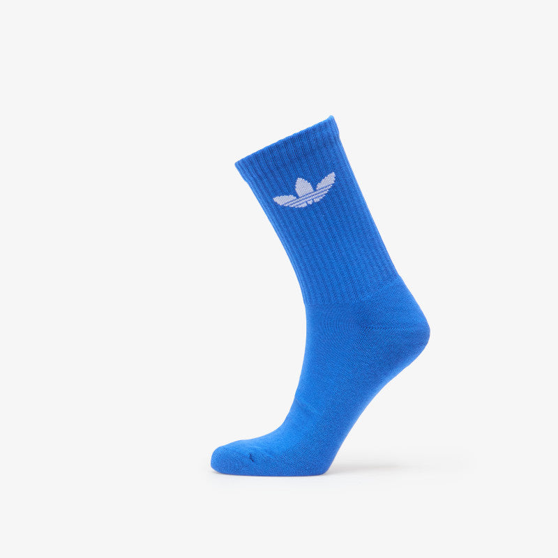 adidas Trefoil Cushion Crew Socks 6-Pack Halo Blush/ Blue/ Green
