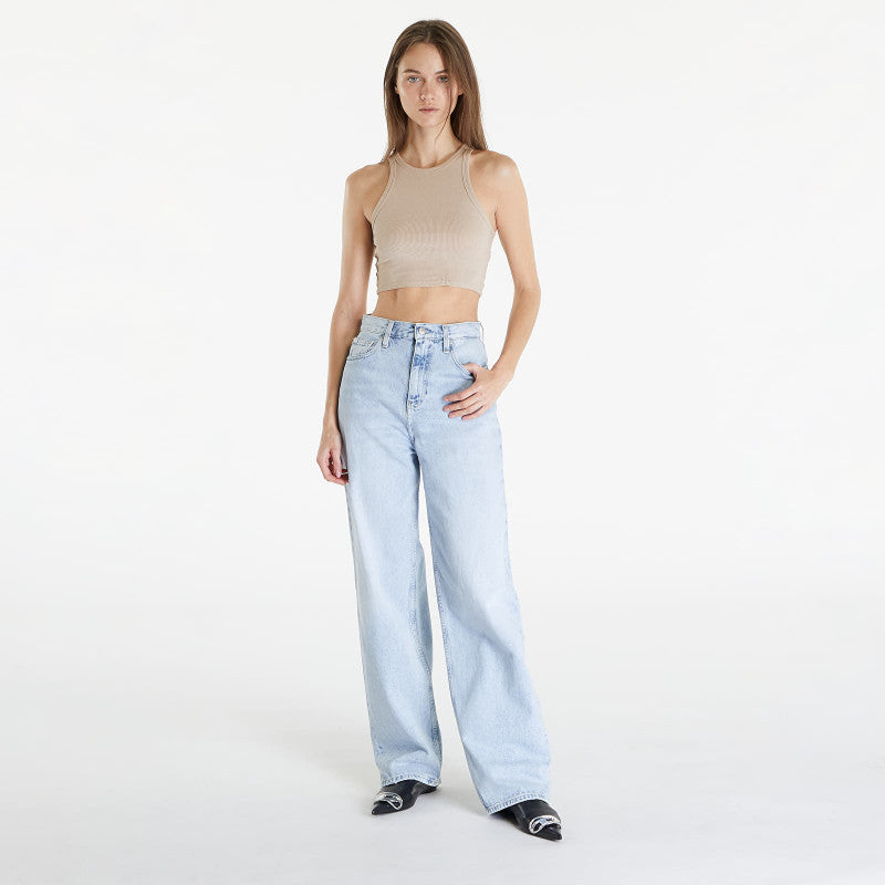 Jeansy Calvin Klein Jeans High Rise Relaxed Denim Light