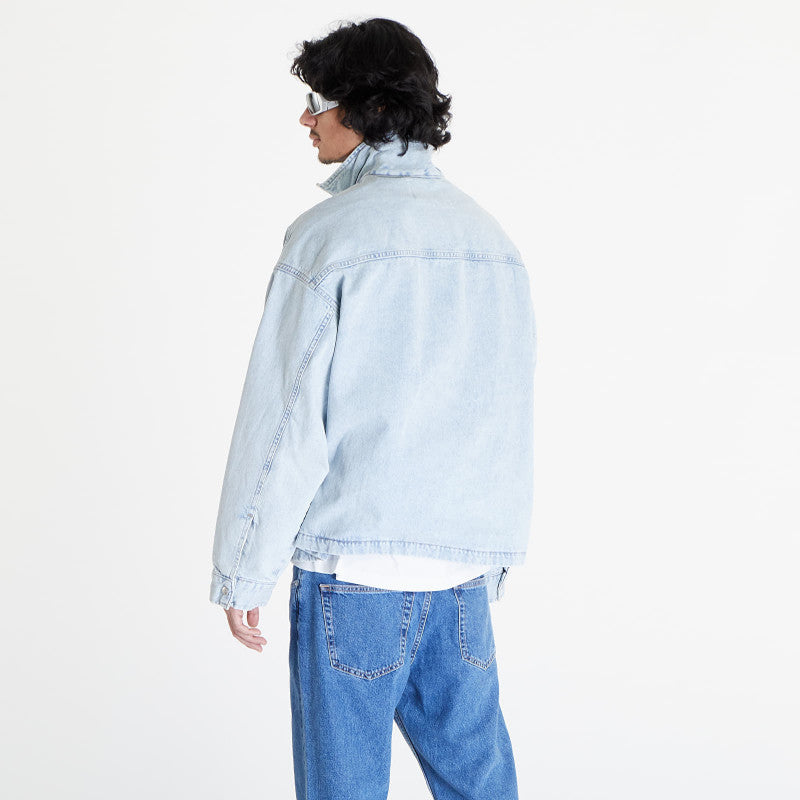 Calvin Klein Jeans Denim Pop Over Jacket Denim Light