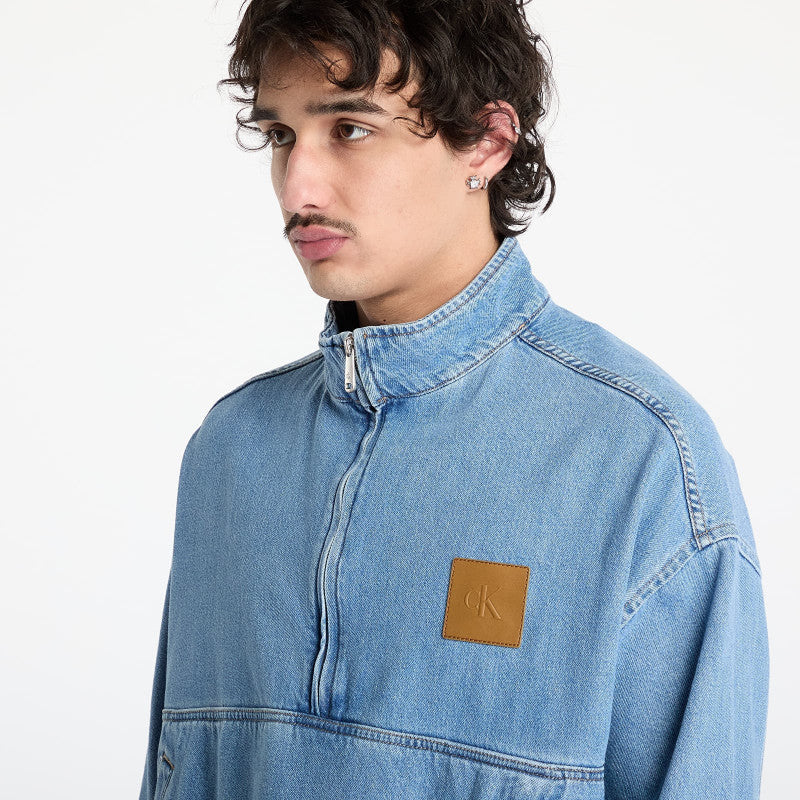 Calvin Klein Jeans Pop Over Denim Jacket Denim