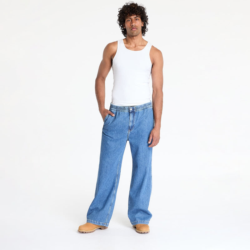 Jeansy Calvin Klein Jeans Pull On 90'S Loose Jeans Denim