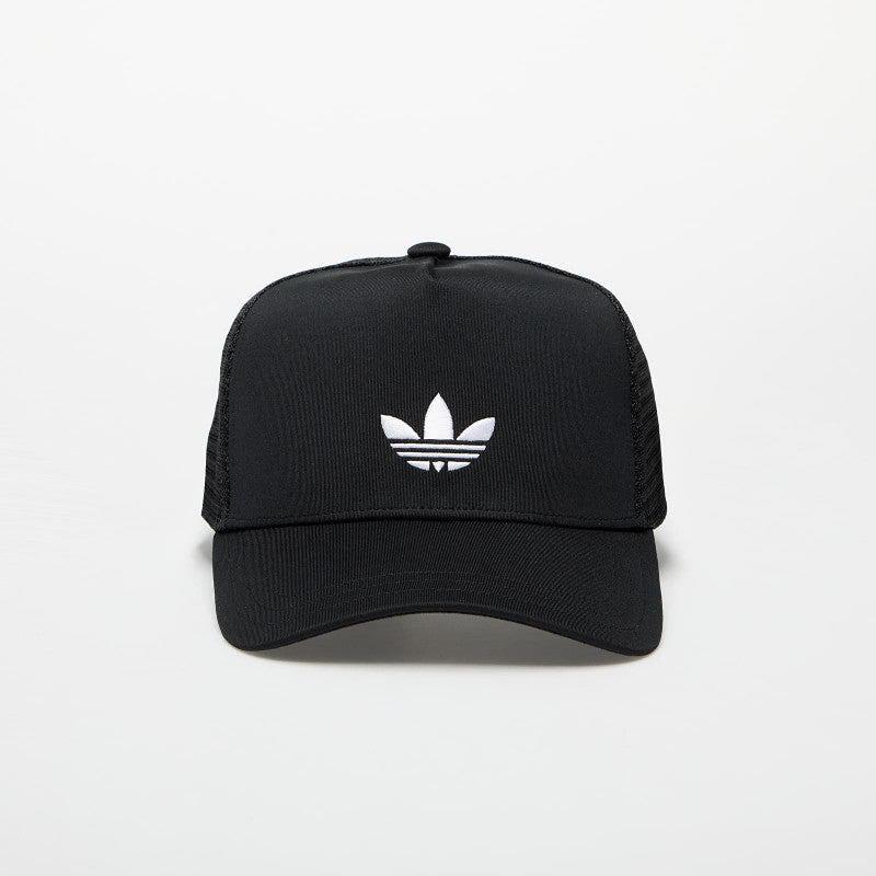 adidas Adicolor Classic Curved Foam Trucker Cap Black