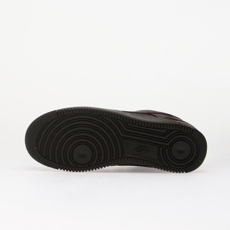 Nike Air Force 1 Low Retro Premium Black/ Black-Infinite Sable-Silt Red