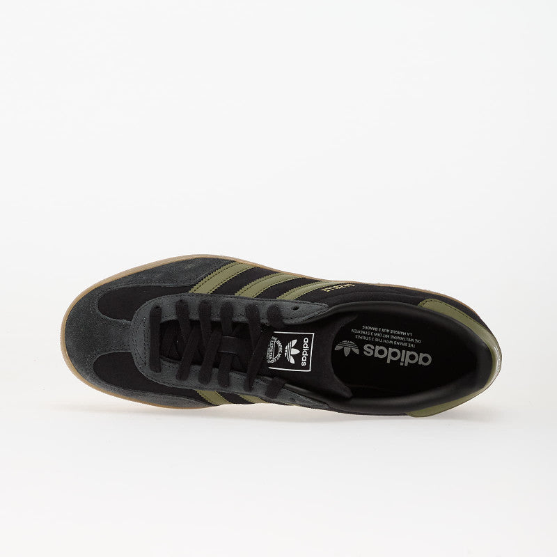 adidas Gazelle Indoor Core Black/ Focus Olive/ Carbon