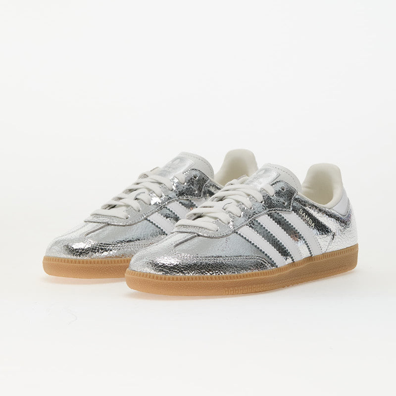 adidas Samba Og Wmns Silver Metallic/ Ftw White/ Core White