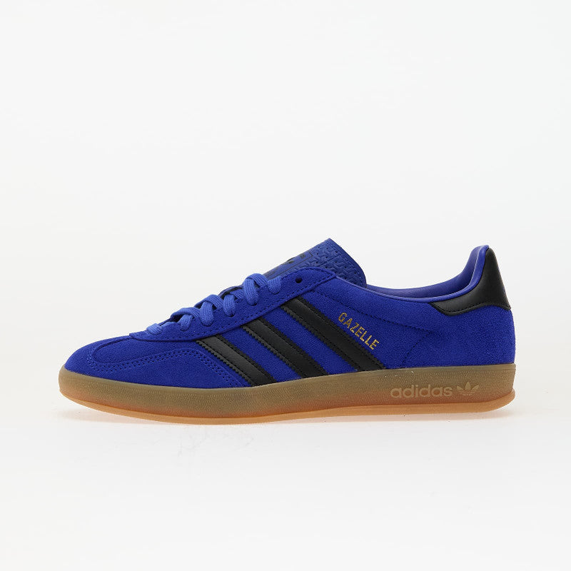 adidas Gazelle Indoor Lucid Blue/ Core Black/ Gold Metallic