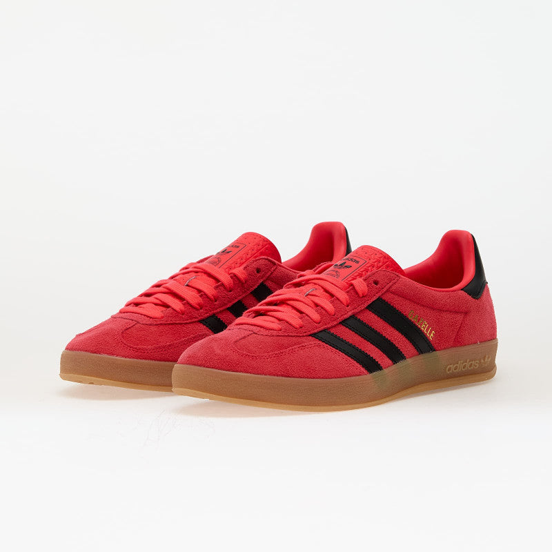 adidas Gazelle Indoor Lucid Red/ Core Black/ Gold Metallic 46