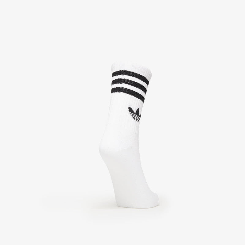 adidas 3-Stripes Crew Socks 3-Pack White/ Night Indigo/ White