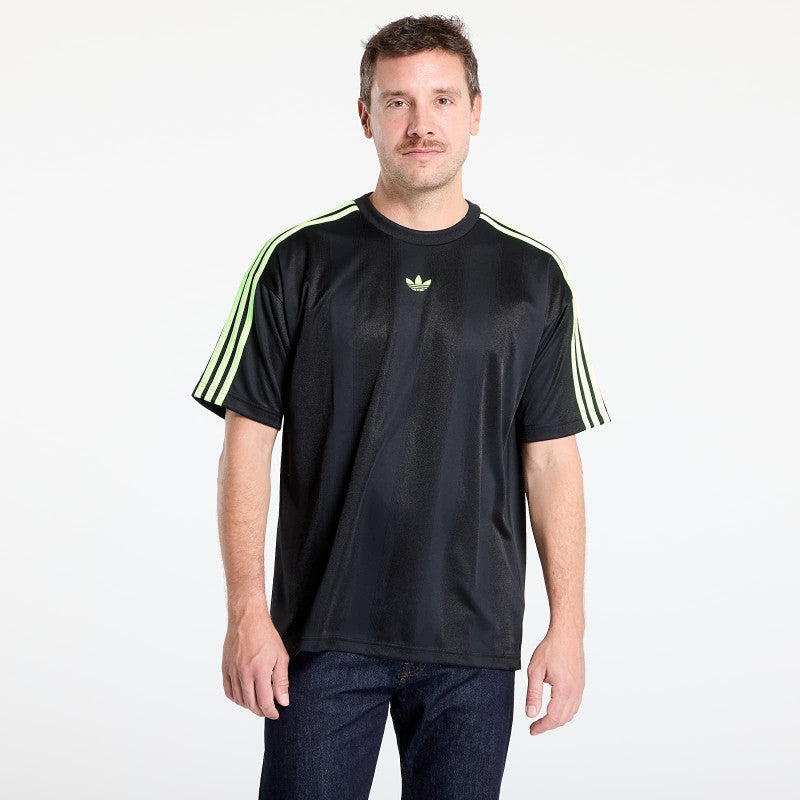 adidas Adicolor Jacquard Jersey Black / Signal Green