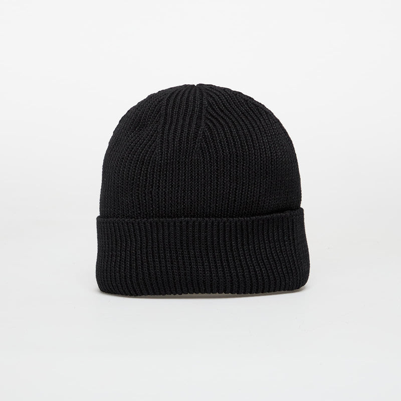 adidas Everyday Icons Beanie With Tonal Metal Trefoil Black