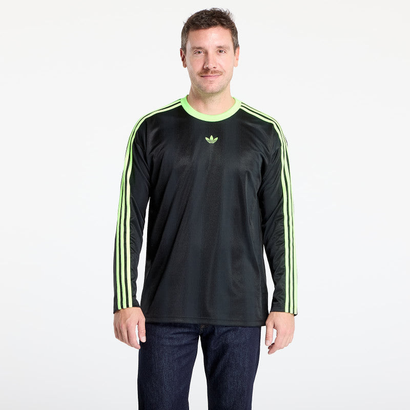 adidas Jacquard Longsleeve Jersey Black/ Siggnr