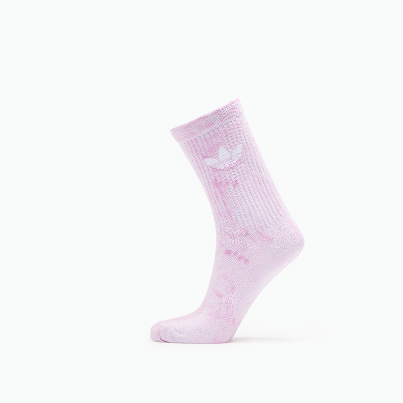 adidas Tie Dye Crew Socks 3-Pack Bliss Pink