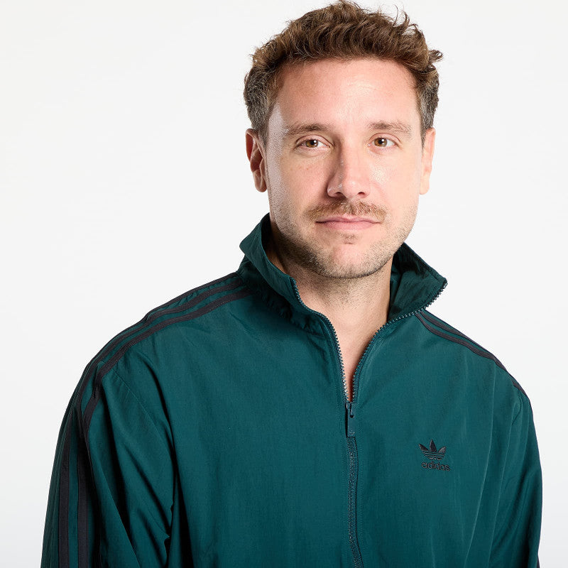 adidas Adicolor Woven Firebird Track Top Aurora Ivy/ Black