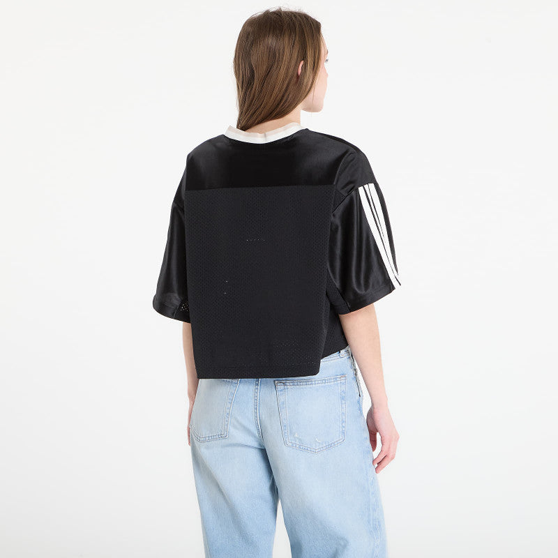 adidas Stadium Mesh T-Shirt Black/ Crystal Linen/ Off White