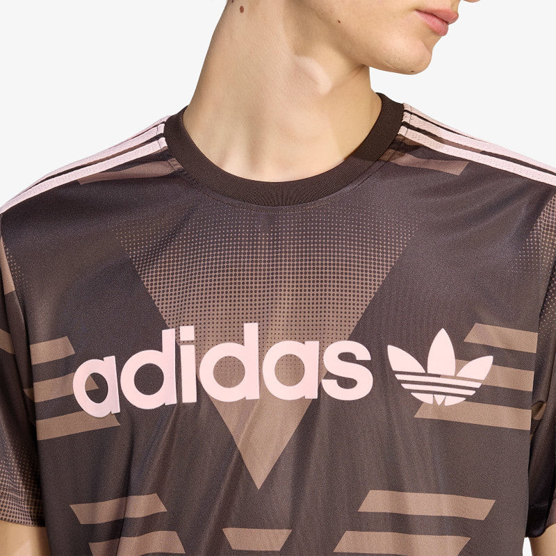 adidas Loose Sponsored Jersey Aurora Coffee