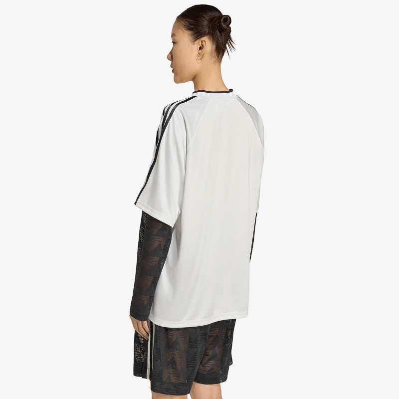 adidas Lace Long-Sleeve Jersey Cloud White