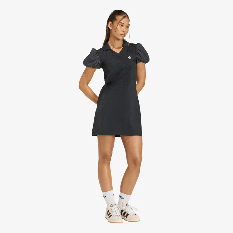Sukienka adidas Dress With Balloon Sleeves Black