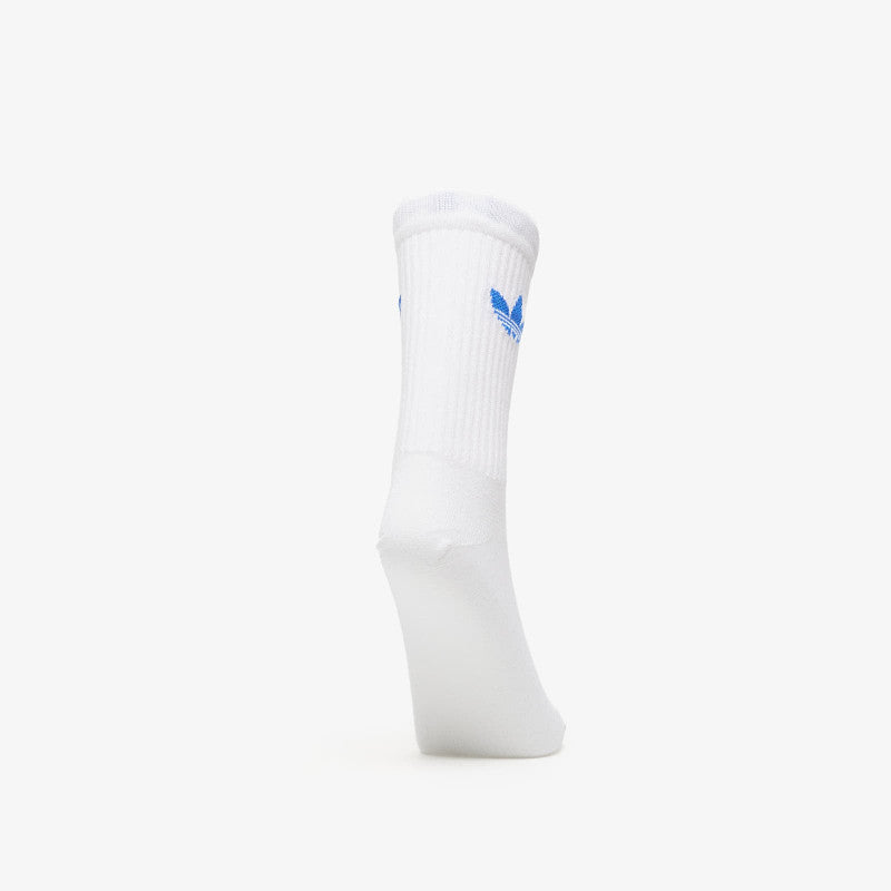 adidas Tie Dye Crew Socks 3 Pairs Crystal Sky/ Lucid Red/ White- Clear Blue