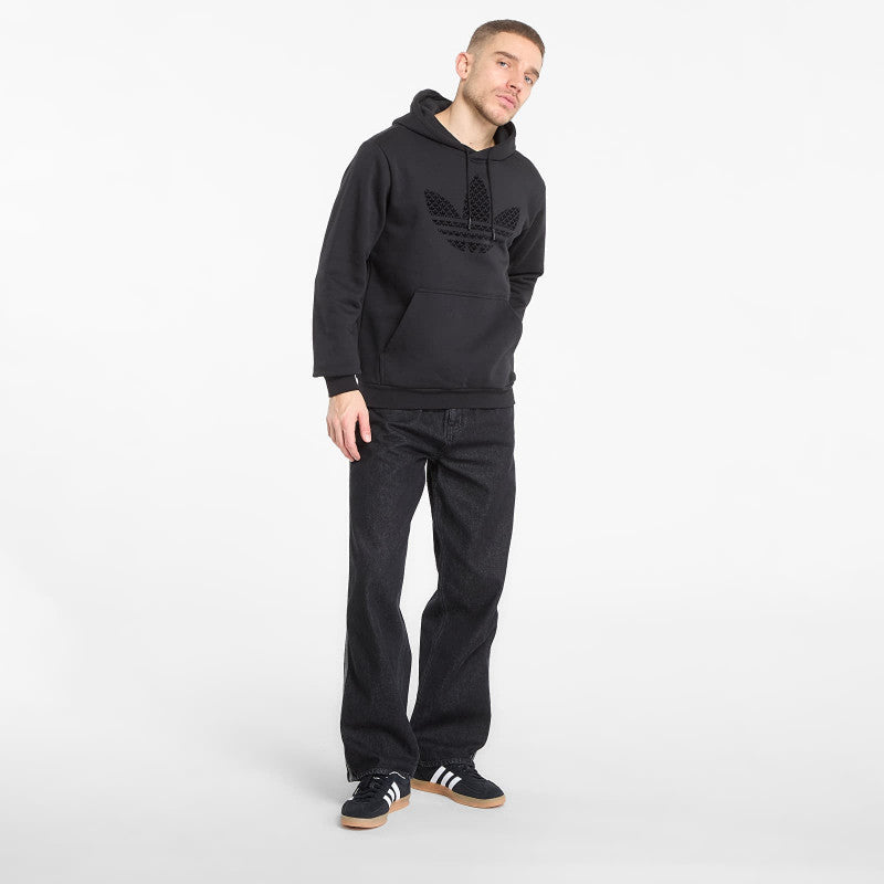 adidas Monogram Infill Hoodie Black