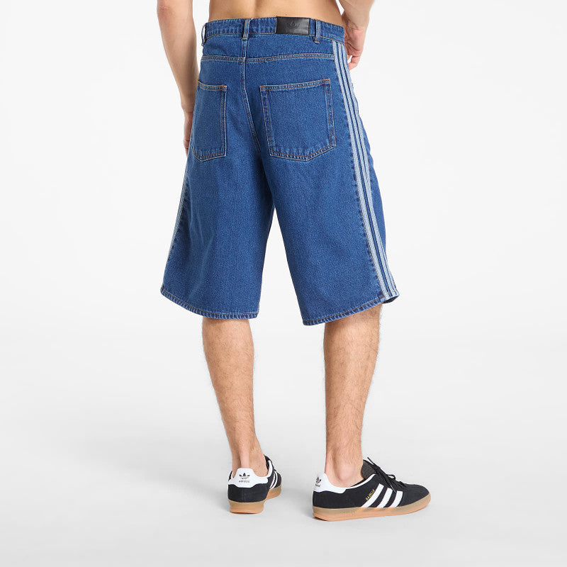 adidas Firebird Adicolor Denim Shorts Medium Vintage Denim
