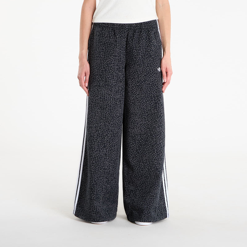 adidas Firebird Oversized Aop Denim Pants Black/ Grey Six