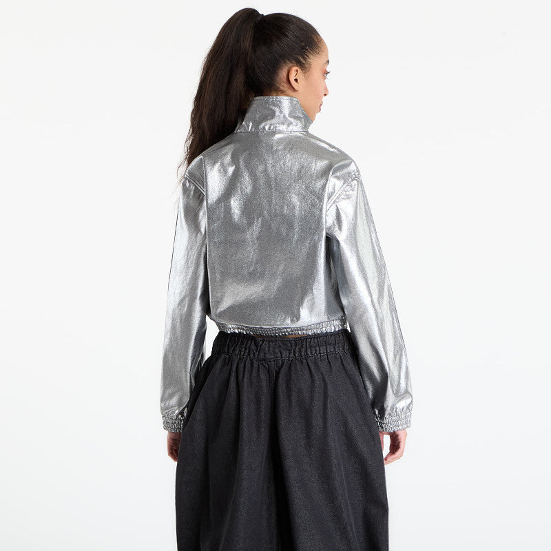 adidas Firebird Track Top Denim Silver Met.