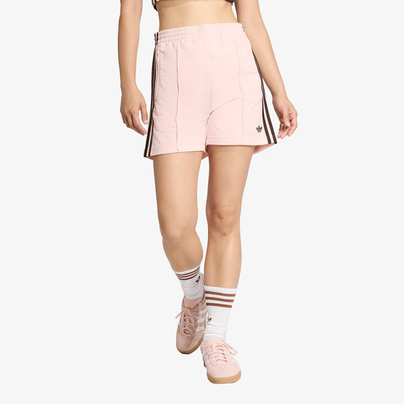 adidas Firebird Classic Shorts Sandy Pink/ Aurora Coffee