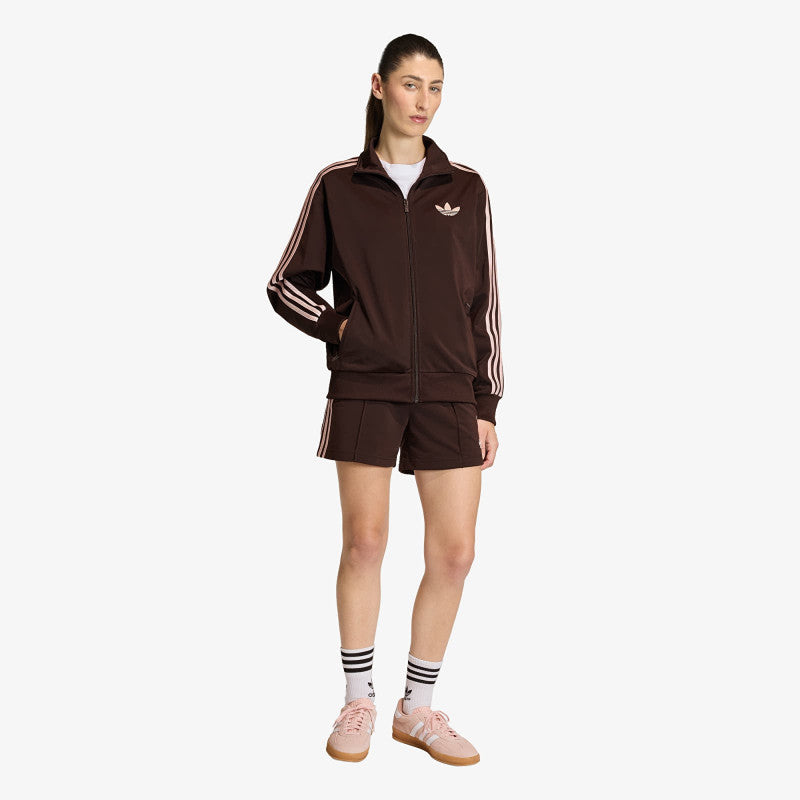 adidas Firebird Classic Shorts Aurora Coffee/ Sandy Pink