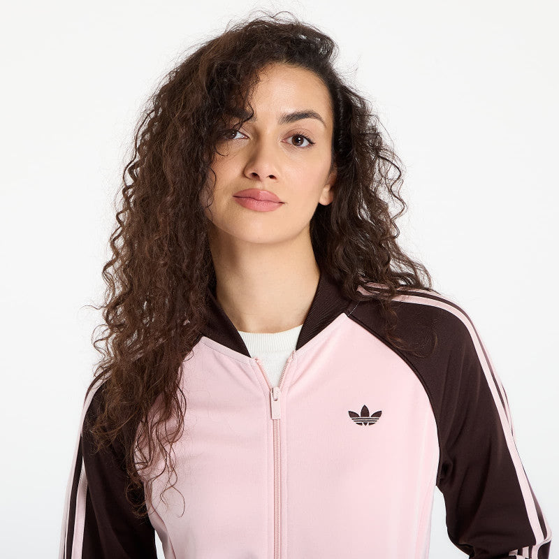 adidas Sst Classic Track Top Sandy Pink/ Aurora Coffee