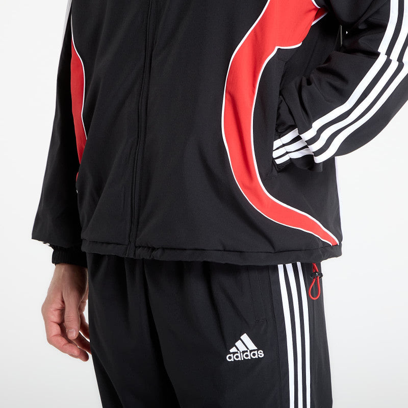 adidas Teamgeist Adicolor Track Top Black/ Better Scarlet