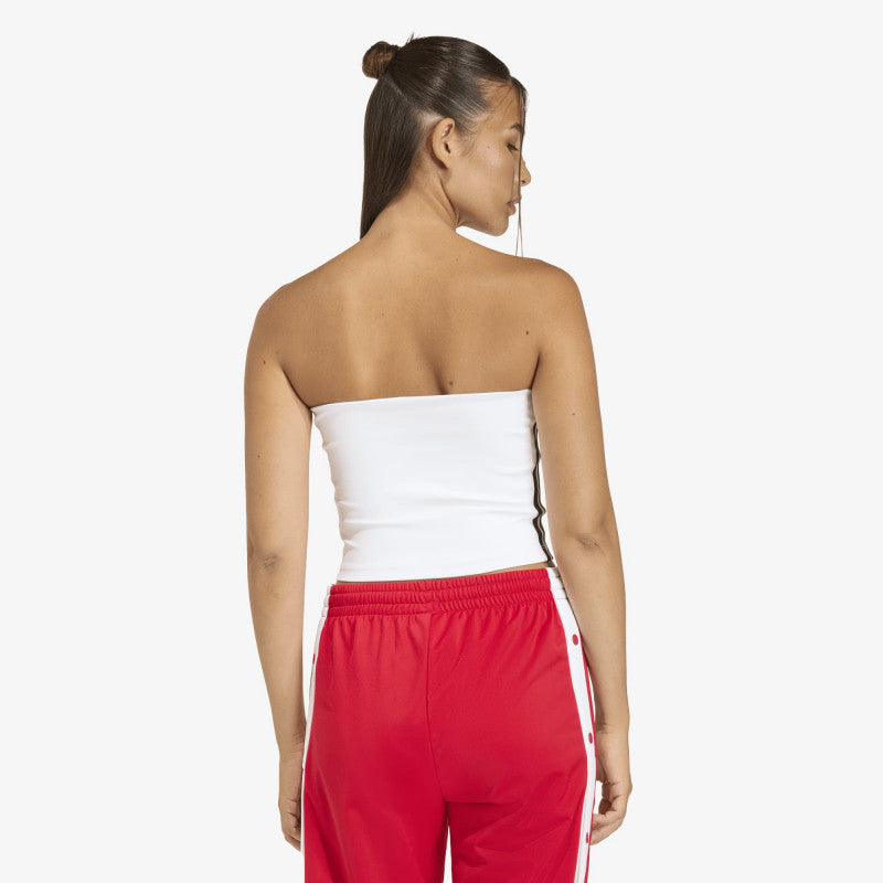 adidas 3 Stripes Tube Top White/ Black