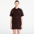 Sukienka adidas Knitted Crochet Dress Aurora Coffee