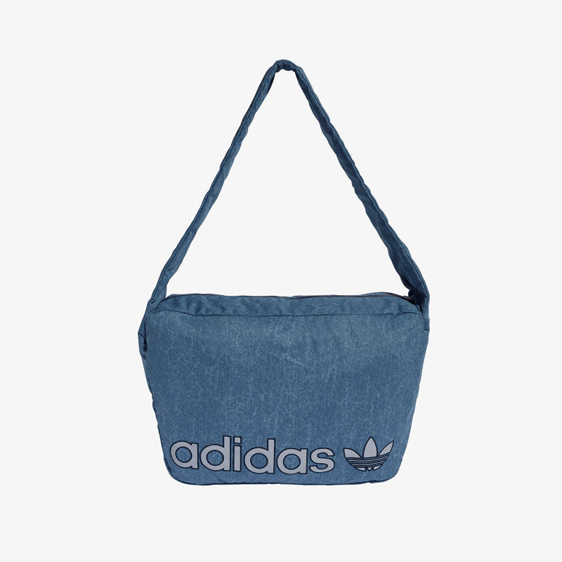 adidas Shopper Washed Effect Bag Light Denim