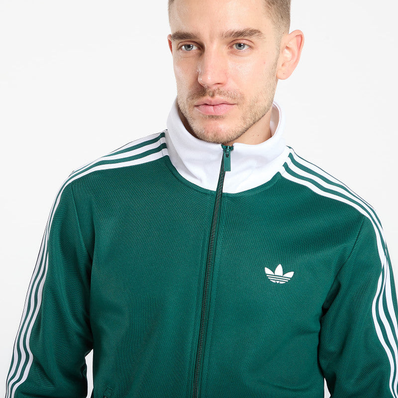 adidas Classic Track Top Collegiate Green/ White