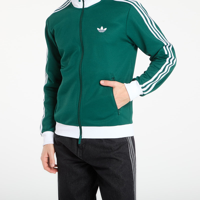 adidas Classic Track Top Collegiate Green/ White