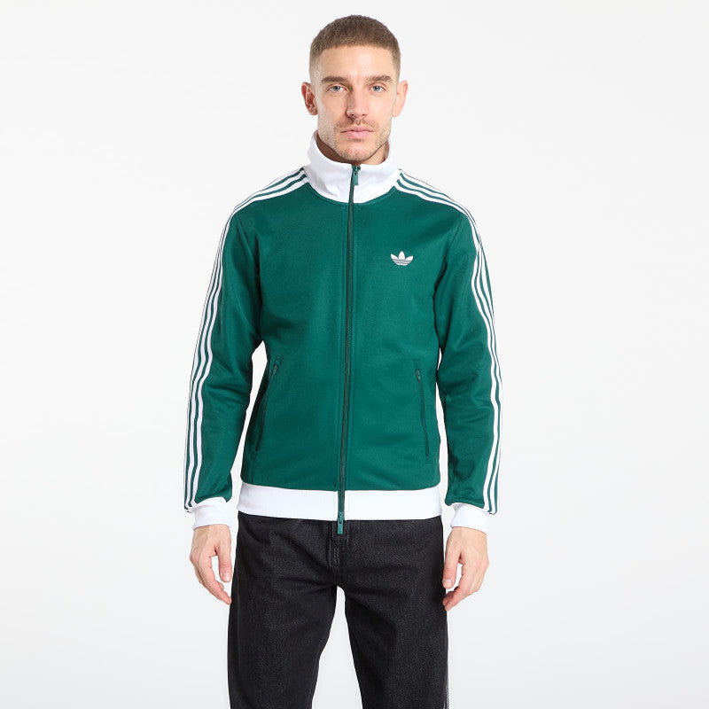 adidas Classic Track Top Collegiate Green/ White