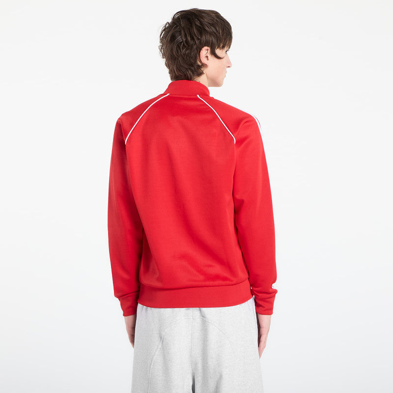 adidas Sst Track Top Better Scarlet/ White
