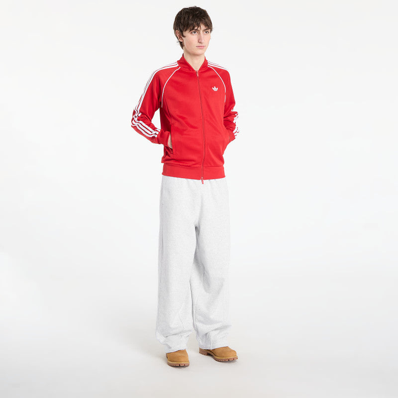 adidas Sst Track Top Better Scarlet/ White