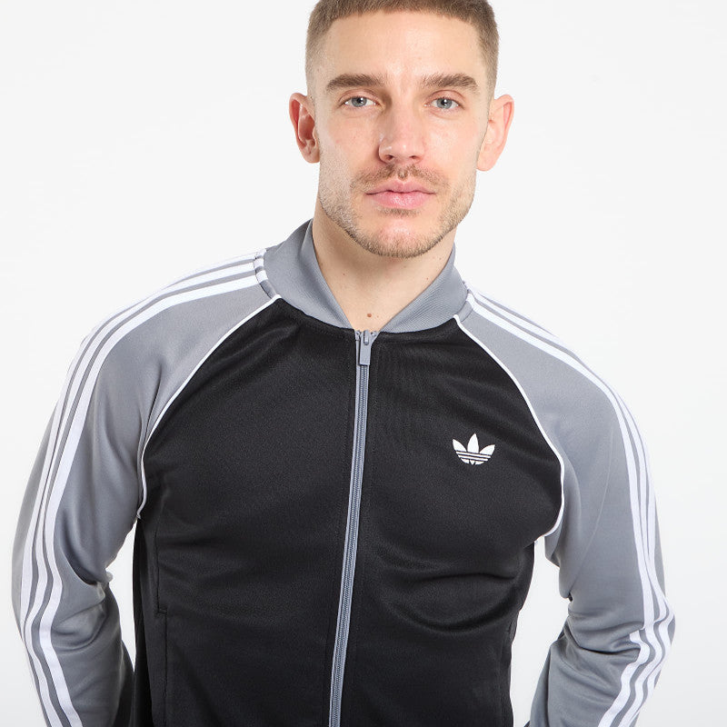 adidas Sst Track Top Black/ Grey/ White