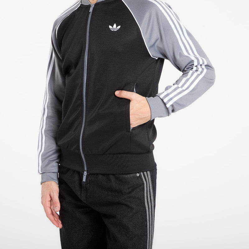 adidas Sst Track Top Black/ Grey/ White